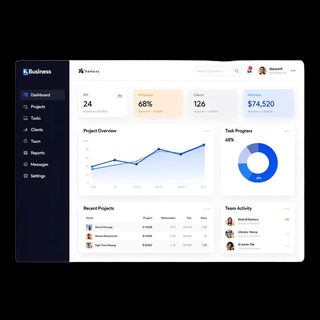 Penova business platform dashboard